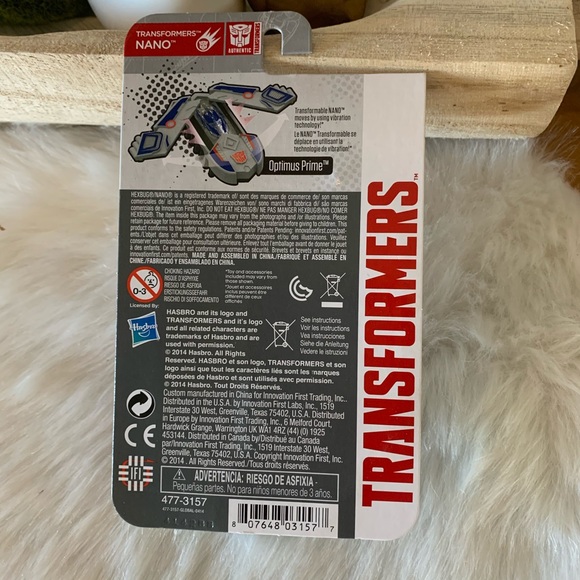 New in box Hexbug Nano Transformers SILVER KNIGHT - Picture 2 of 2